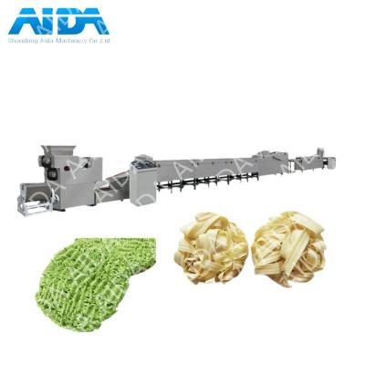 China High Efficiency Small Scale Instant Noodle Making Machine Cup And Bag Package Instant Noodle Process Machine for sale