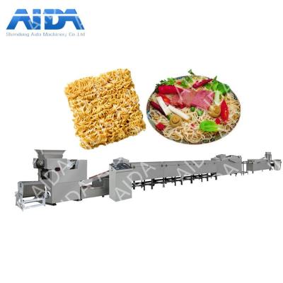 China Maggi Noodles Making Machine Instant Chinese Noodle Making Machines High Efficiency Instant Noodle Production Line for sale