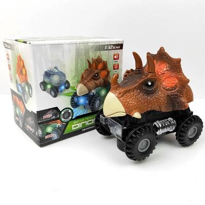 China Dinosaur Toys Children Led Light Sound Car Dinosaur Toys 817-A1 Plastic Dinosaur Toys Plastic for sale