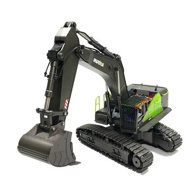 China Excavator 1721 Durable 1:50 Metal Alloy Die Casting Toy New Construction Model Toy Diecast Model Car Toy Static Mini Excavator for sale