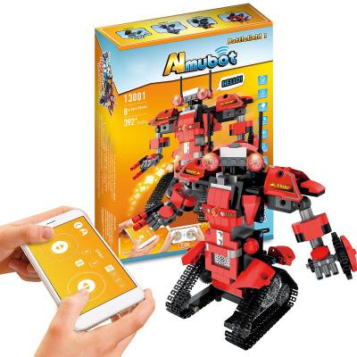 China 13001 Electronic Toys Children's Building Bricks Puzzle Toy Mold King Hold Assemble Robot Building Blocks for sale