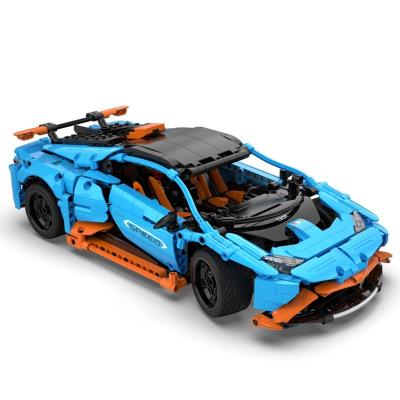 China Building Toy Blue Supercar Bricks For Children Blocks Toys Children C61050W for sale