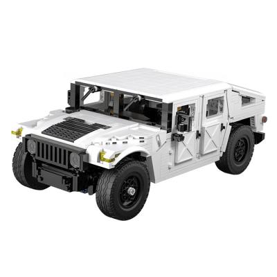 China Building Toy Off-Road Vehicle Diy Small Particle Building Block Car Kit Blocks Bricks Toys Gift C61027W for sale