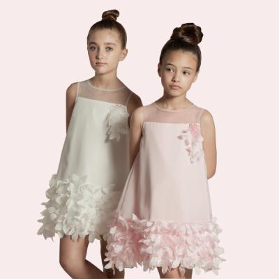 China 2020 Anti-wrinkle OEM designer own brand dress for girl kids clothing kids dress dress for sale