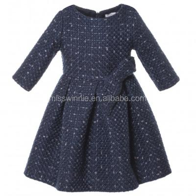 China Wholesale China Gguangzhou Children's Style Kids Girl's Casual Clothes Winter Viable Latest Dress Design for sale