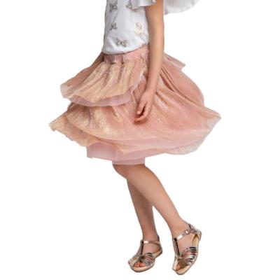 China Factory-customized summer children girls skirt fashion elegant kids breathable mini skirt for sale