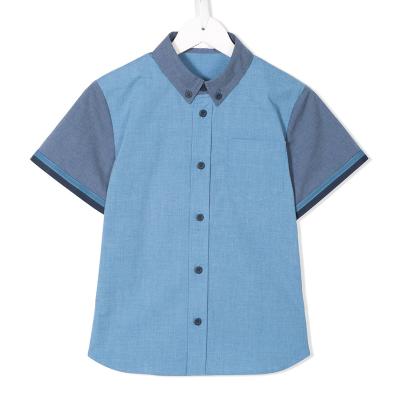 China Fashion boy's new style high quality fresh cotton anti-pilling shirt for sale