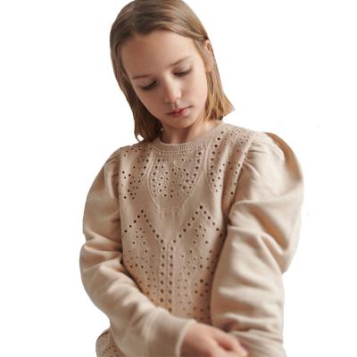 China Wholesale Anti-Pilling Plain French Terry Cotton Crewneck Sweatshirt For Kids for sale