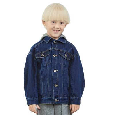 China New Arrival Fashion Denim Jacket Kids Boys Girls Viable Suits Casual Suit With Hooded for sale