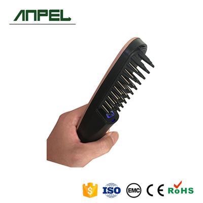 China Lonic Mini Wireless Negative Ions Comb Rechargeable Custom Hair Brush for sale