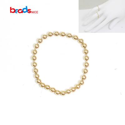 China Cute Gifts888 14K Gold Filled Beaded Rings Gold Ring Unisex Jewelry for sale