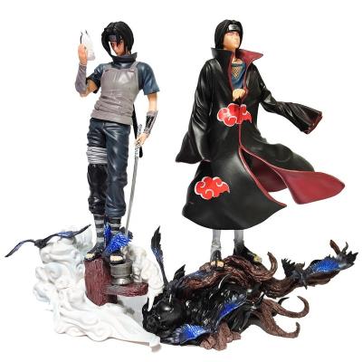 China Cartoon Toy Japanese Anime Shippuden Uchiha Itachi Action Number PVC Collectible Model Toy For Gifts for sale