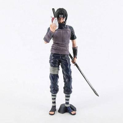 China Cartoon Toy Hot Japanese Anime Narut Uchiha Itachi Action Number PVC Statue Model Toy Gifts for sale