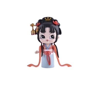 China Cartoon Toy Dream of Chinese style red cute series cartoon mansion doll set PVC doll for sale