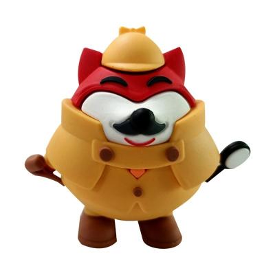 China Cartoon Toy Customized Design Printed Toy Action Figure Animal Toys Manufacturers PVC Toys Plastic Fox Figure for sale