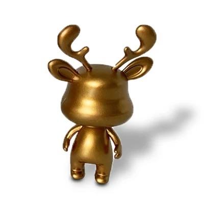 China Toy Modern Home Decoration Custom Cartoon Figure Pop Figure Cartoon Character Anime Figure Toys Reindeer Plastic Figure for sale