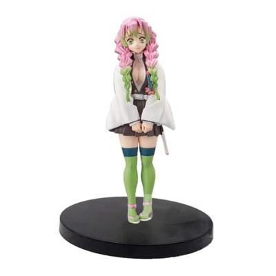 China Toy Wholesale Customized Cartoon Character Plastic Toys Demon Slayer PVC Anime Figure for sale