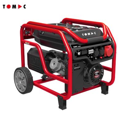 China Tomac Open Frame Gasoline Generator 8000W TC60004 for sale