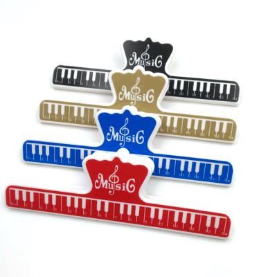 China Eco-Friendly Music Notebook Clip Music Notebook Clip Sheet Clip Pages File Clip for sale