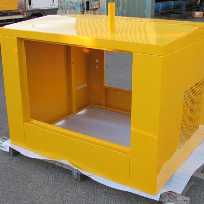 China Machine OEM Aluminum Laser Cutting Utility Metal Cabinet Box Metal Crate Storage Box Sheet Metal Fabrication for sale