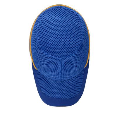 Chine Custom Safety Baseball Bump Cap Ventilation Sun Shade Plain Abs Crash Shell Helmet à vendre