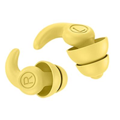 China Washable Health Swimming Waterproof Reusable Bath Earplugs Fashionable Silicone Earplugs Te koop