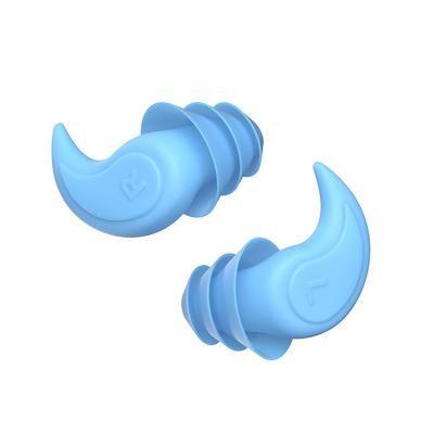 China Three Layer Sound Insulation Washable Dustproof Noise Reduction Swimming Silicone Earplugs Te koop