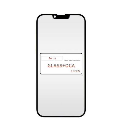 China Wear Resistant Clear Glass Oca Iphone X Electroplated Aperture for sale