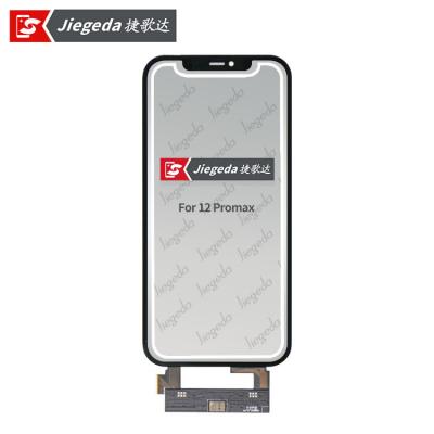 China Cell Phone Parts LCD Oled Touch Screen Dizitiger Frame For IPhone 12pro Max for sale