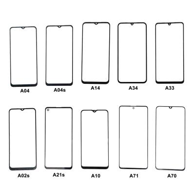 China Oca Front Glass for Samsung A04 A04s A14 A34 A33 A02s A21s A10 A71 A70 Compatible 100% Tested for sale