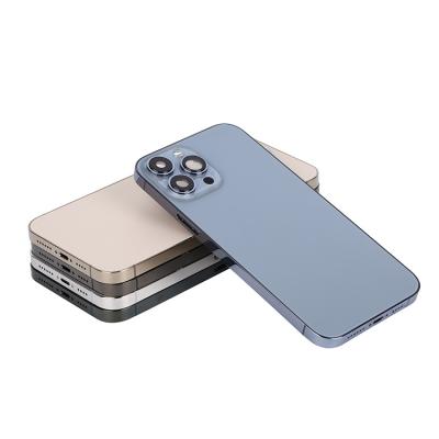 China 13 Pro 13Mini Iphone Back Glass Battery Cover Smartphone Housing for sale