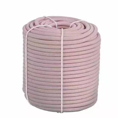 China High Waist Working Quality Supplier Braided Polyester Double Nylon Rope For Safety Static Climbing Rope for sale