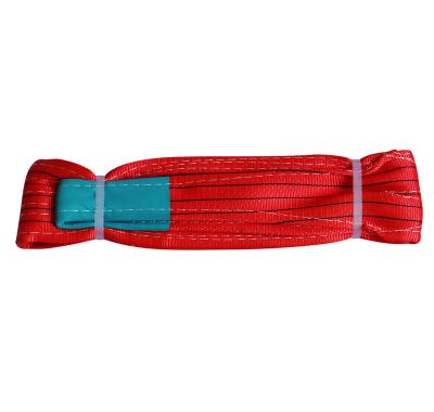 China Webbbing Sling Cheap Price 6T Polyester Flat Lifting Sling Safety Factor 6 Times Loading Webbing Sling for sale