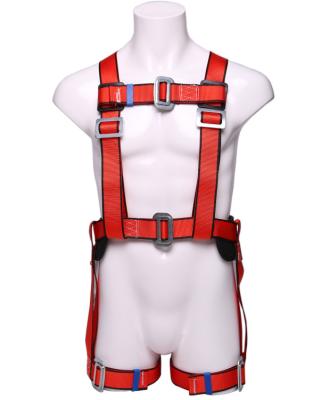 China 2022 Construction 45mm Width Hot Sales 45mm Full Width Polyester Seat Belt Body Harness 100% Safety Belt In China for sale