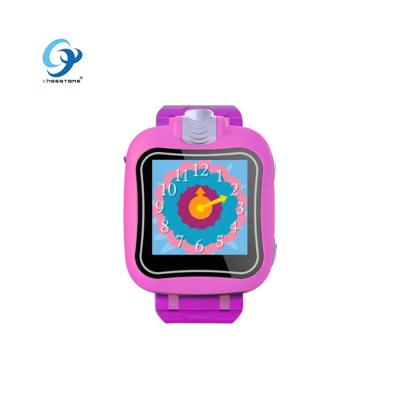 China 2019 Complete Calendar CTW6 OEM Gift Cartoon Kids Digital Silicone Touch Game Smartwatch Smartwatch Voice Recorder With Camera For Kids for sale