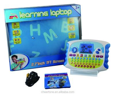 China Educational Toy Early Educational Computer Mini Tablet Teach Toy Learning Pad For Kid for sale