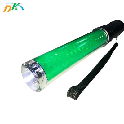 China Traffic Safety PVC Rechargeable Material Led Light Signal Control Wand Warning Stick for sale