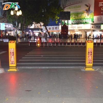 China Crossroad Pedestrian Road Traffic Warning Light / Infrared Sensing For Crossroad for sale