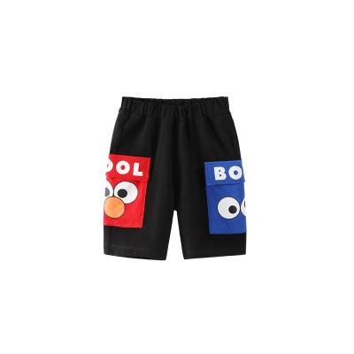 China LOGO sample customized student cotton cartoon support summer leisure children's anti-pilling printed elastic band 7 boy shorts for sale