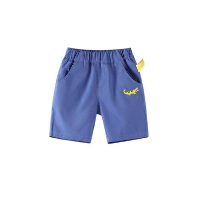 China Anti-pilling children's clothing can be customized samples in summer with casual pants boys LOGO cotton dinosaur printing fashion kneeshorts for sale