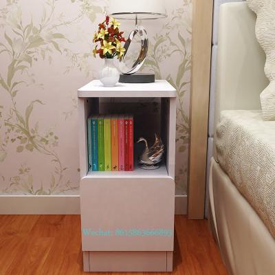 China Foldable Bedroom Furniture Melamine Board Furniture Wooden Nightstand for sale