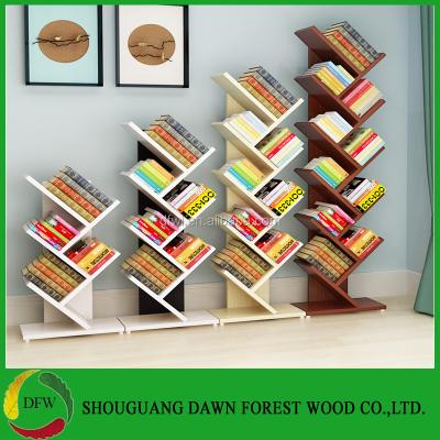 China Manufacturer Customized Tree Shape Eco - Friendly Bookcase / Bookshelf / Wooden Bookshelf for sale