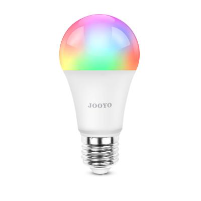 China Residential RGBW LED Light Bulb WiFi Dimmable E27 Smart Multicolor Bulb Compatible with Alexa Echo, Google Home/IFTTT (No Hub Required) for sale