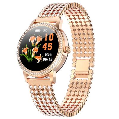 China Build In Jooyo LW20 Instant Women's Style Smart Watch For Lady Diamond Watch Smart for sale