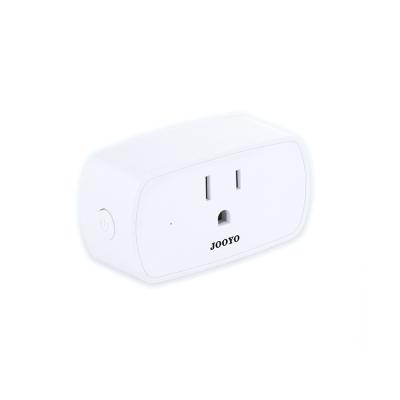 China Mini Size Home Appliance Voice Control Socket Easy Install Electric Wifi Smart Socket for sale