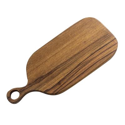 China Sustainable Acacia Wood Mini Cheese Boards Cutting Board With Handle Cheese Cutting Board For Bread for sale