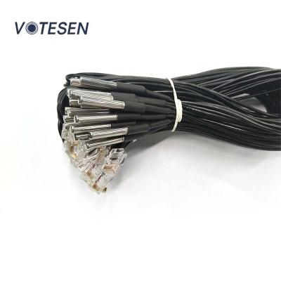 China KTY81-210 Temperature Sensor Chip Temperature Sensor With Customized Connector for sale