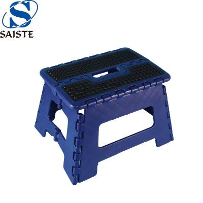 China Factory Supply Durable Garden Massage Portable Small Folding Plastic Sitting Stool for sale