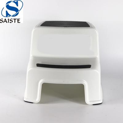 China Factory Price New Design Hot Selling Eco - Friendly Kids Two Step Plastic Bar Stool for sale