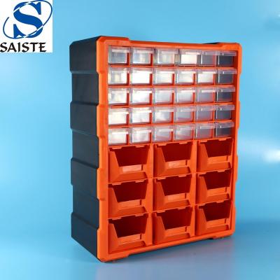 China Wholesale Price 39 Viable Drawers Factory Parts Storage Multifunctional High Quality Plastic Tool Box for sale